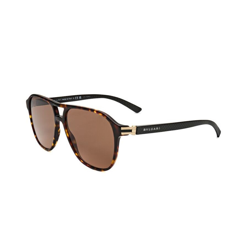 Bvlgari Men's Black Aviator Sunglasses 0BV7034-504/73-2
