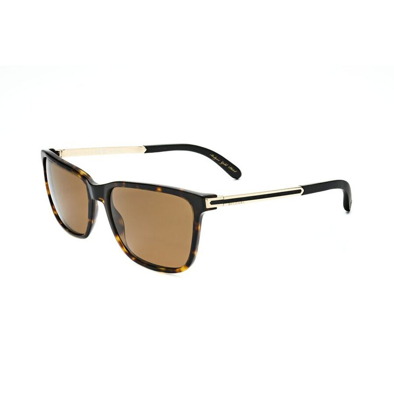 Bvlgari Men's Black Rectangular Sunglasses 0BV7037K-5313W1-1