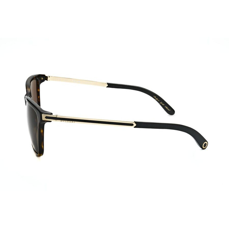 Bvlgari Men's Black Rectangular Sunglasses 0BV7037K-5313W1-1