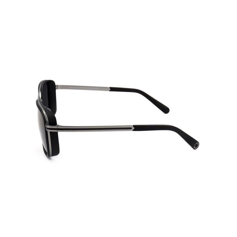 Bvlgari Men's Black Round Sunglasses 0BV5053-195/48 8056597346566