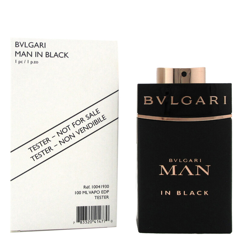 Bvlgari Men's Man In Black EDP Spray 3.4 oz (Tester) Fragrances 783320414770