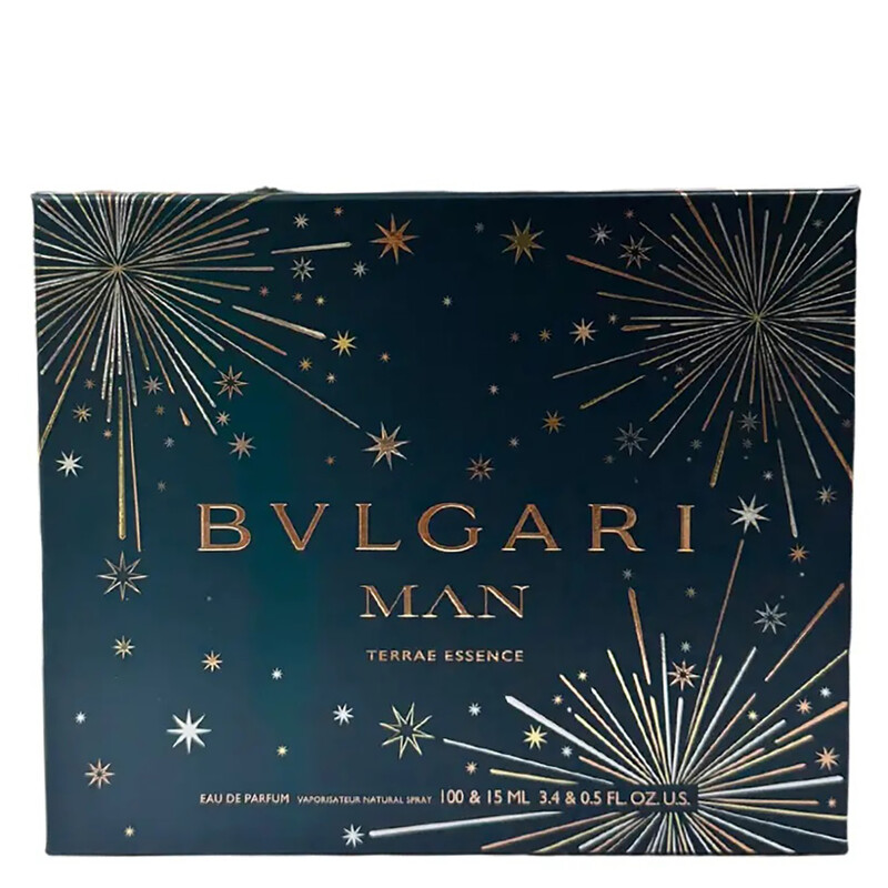 Bvlgari Men's Man Terrae Essence Gift Set Fragrances 783320418730