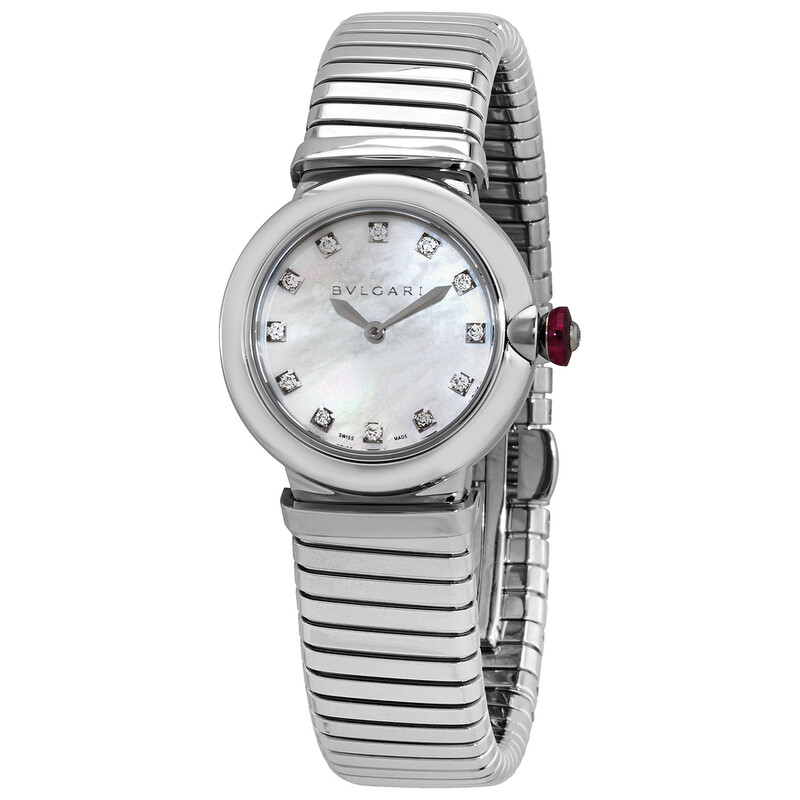 Bvlgari Quartz Diamond Ladies Watch 103101 - Watches - Jomashop
