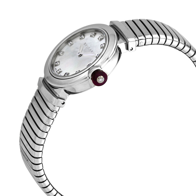 Bvlgari Quartz Diamond Ladies Watch 103101 - Watches - Jomashop