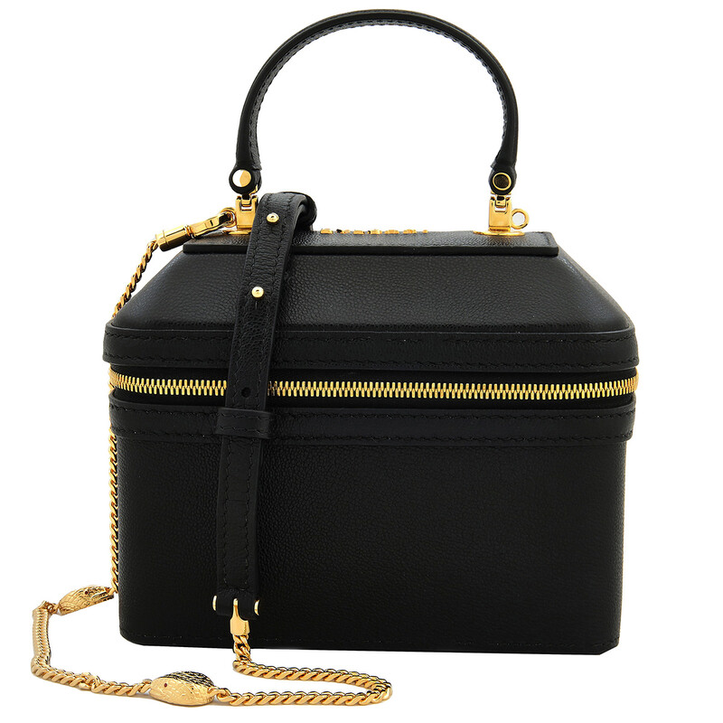 新品未使用　BVLGARI 箱付ドッピオトンド　ケース　ブラック　希少 Bvlgari Serpenti Forever Jewellery Box Bag 291784 2730154391850