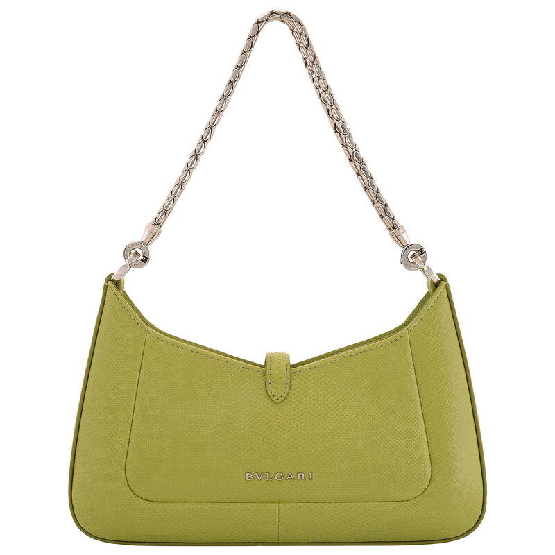 Bvlgari Small Serpenti Baia Leather Shoulder Bag 293744 - Handbags
