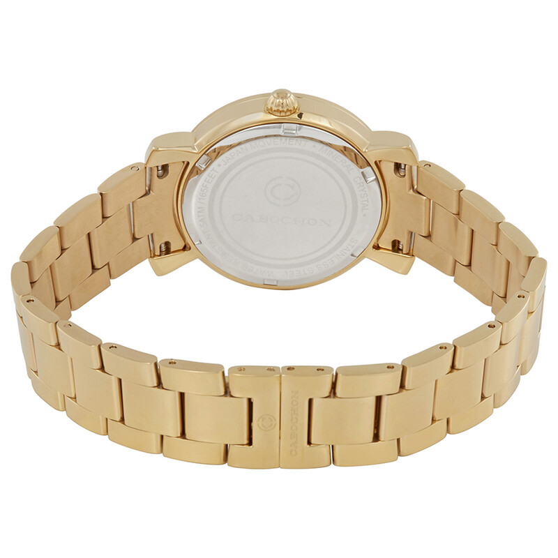 Cabochon Carmel Crystal Ladies Watch CABOCHON-16604-YG-22