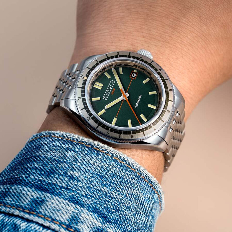 Cadola Ahrens Automatic Green Dial Men's Watch CD-1061-33