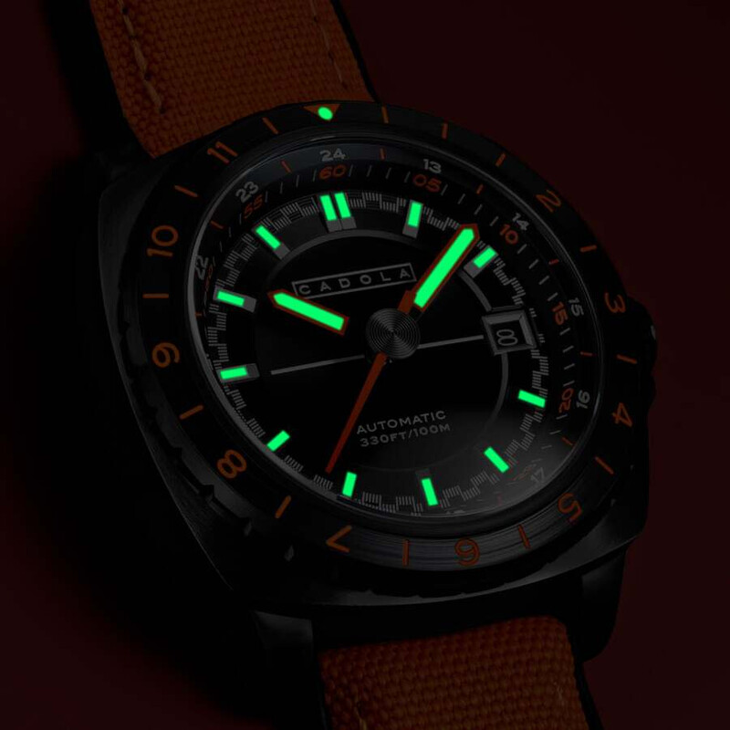 Cadola Overdrive Automatic Black Dial Men's Watch CD-1063-07