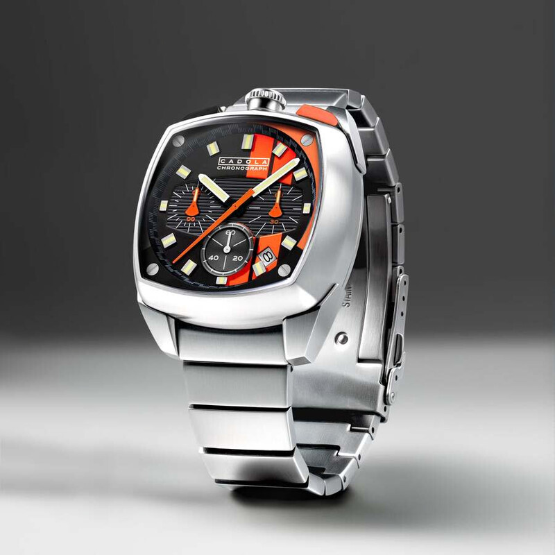 Cadola Taurus Chronograph Quartz Black Dial Men's Watch CD-1060-22