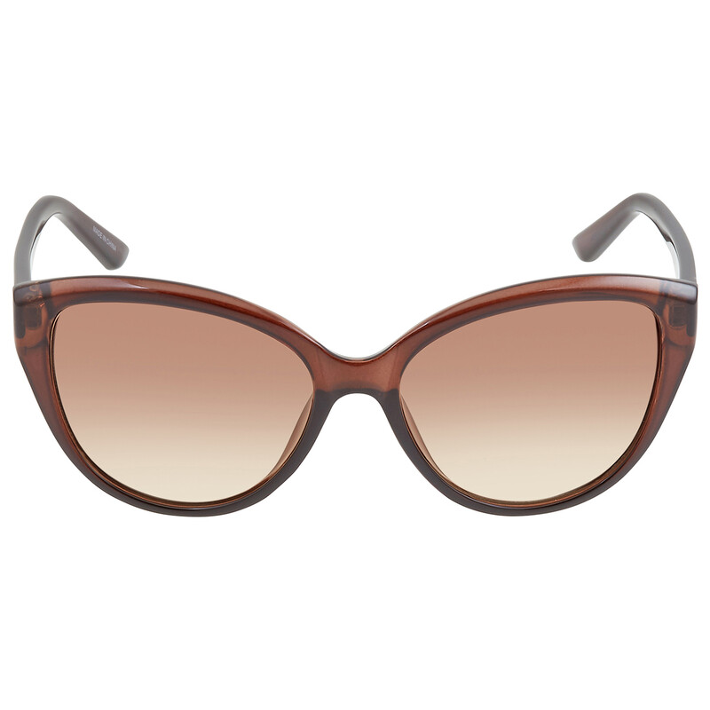 Calvin Klein Brown Gradient Cat Eye Ladies Sunglasses  display picture 3