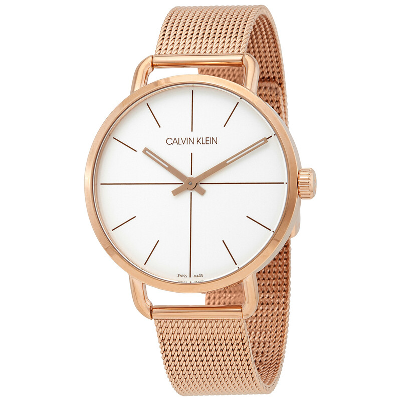 Calvin Klein Even Quartz Silver Dial Ladies Watch K7B21626  display picture 1