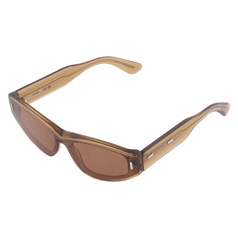 Calvin Klein Green Irregular Unisex Sunglasses CK24534S 278 54