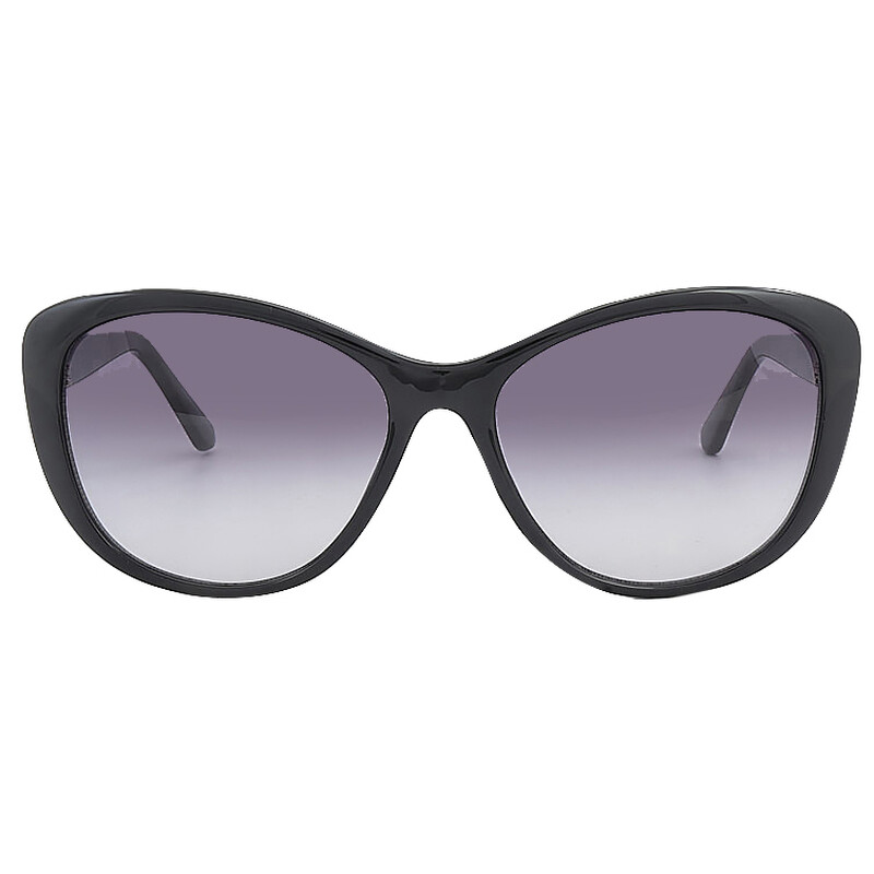 Calvin Klein Grey Butterfly Ladies Sunglasses CK19560S 001 57