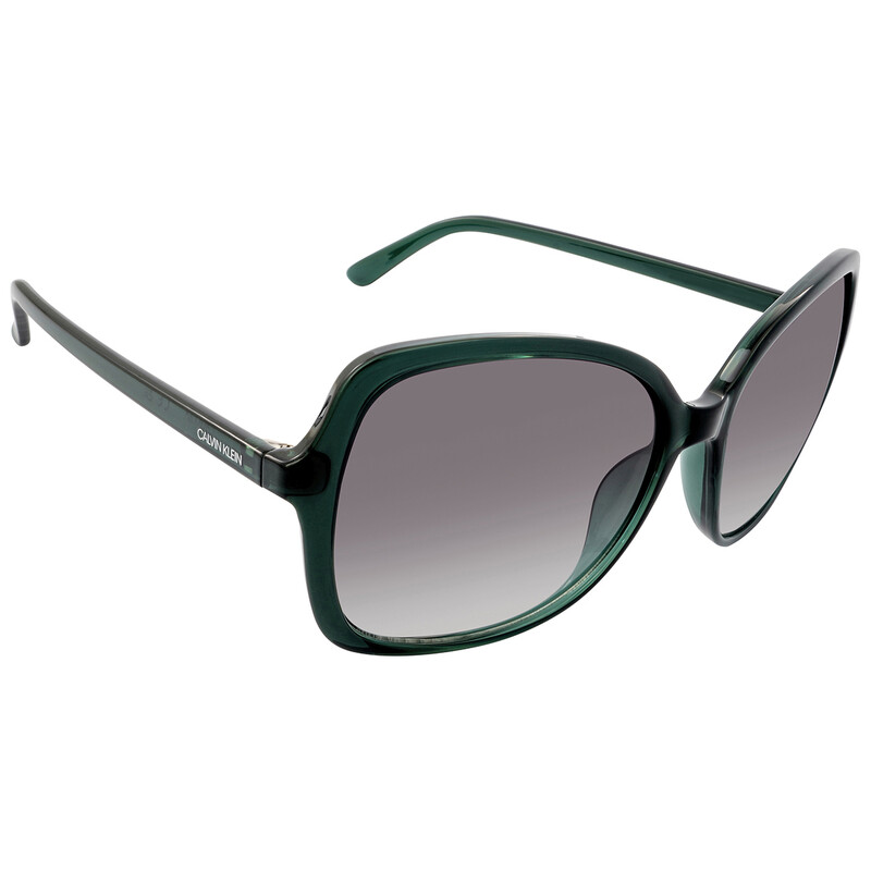 Calvin Klein Grey Gradient Butterfly Ladies Sunglasses CK19561S