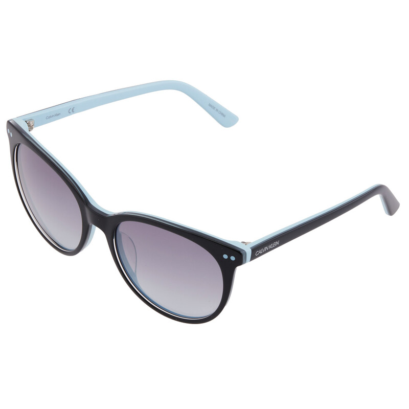 Calvin Klein Grey Gradient Oval Ladies Sunglasses CK18509SG 