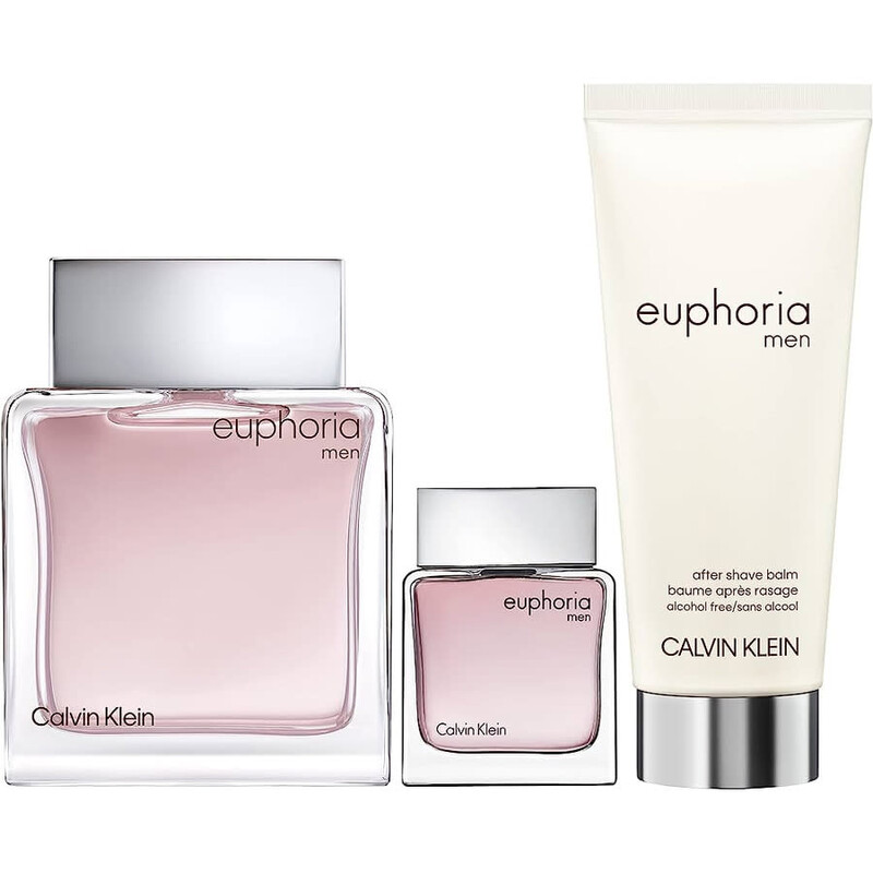 Calvin Klein Men's Euphoria 3pcs EDT Gift Set Fragrances 3616305433510