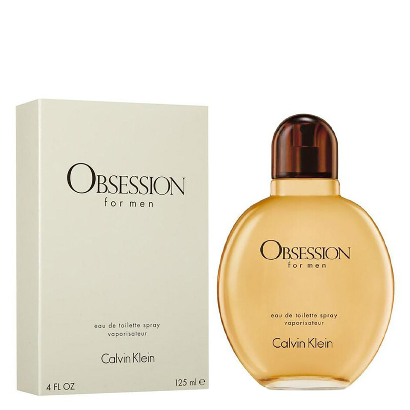 Calvin Klein Men's Obsession EDT Spray 4.0 oz Fragrances 088300106516