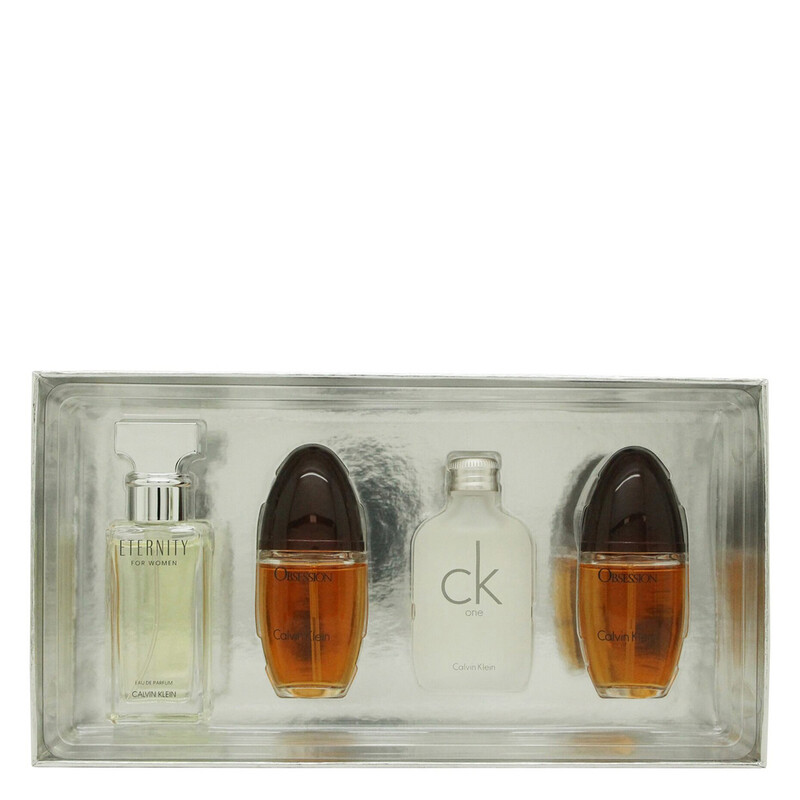 Calvin Klein Mini Set 4pc Gift Set Fragrances 3616303455378