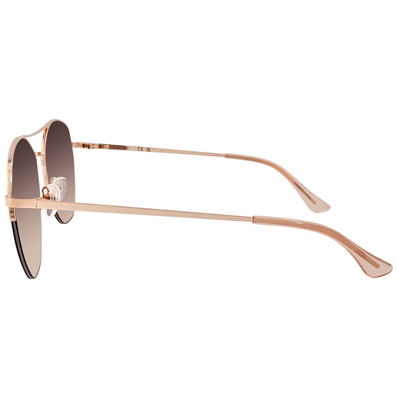 Calvin Klein Pink Gradient Pilot Ladies Sunglasses CK20121S  display picture 3