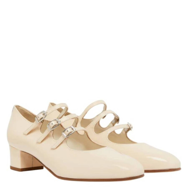Carel Kina Patent Leather Mary Jane Pumps, Brand Size 36 ( US Size