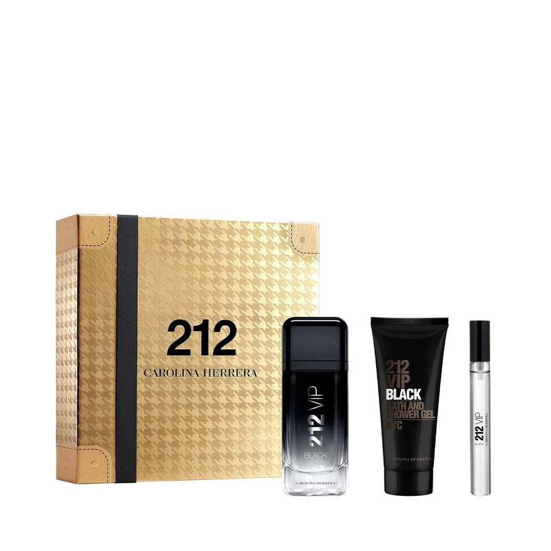 Carolina Herrera 212 Vip Black Gift Set Fragrances 8411061134344