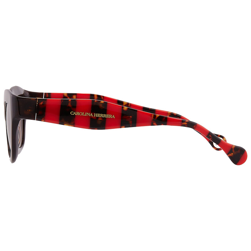 Carolina Herrera Brown Gradient Cat Eye Ladies Sunglasses  display picture 3