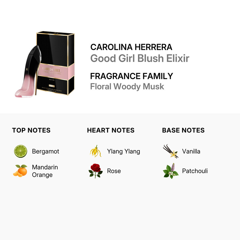 Carolina Herrera Ladies Good Girl Blush Elixir EDP Spray 2.7 oz Fragrances 8411061083659