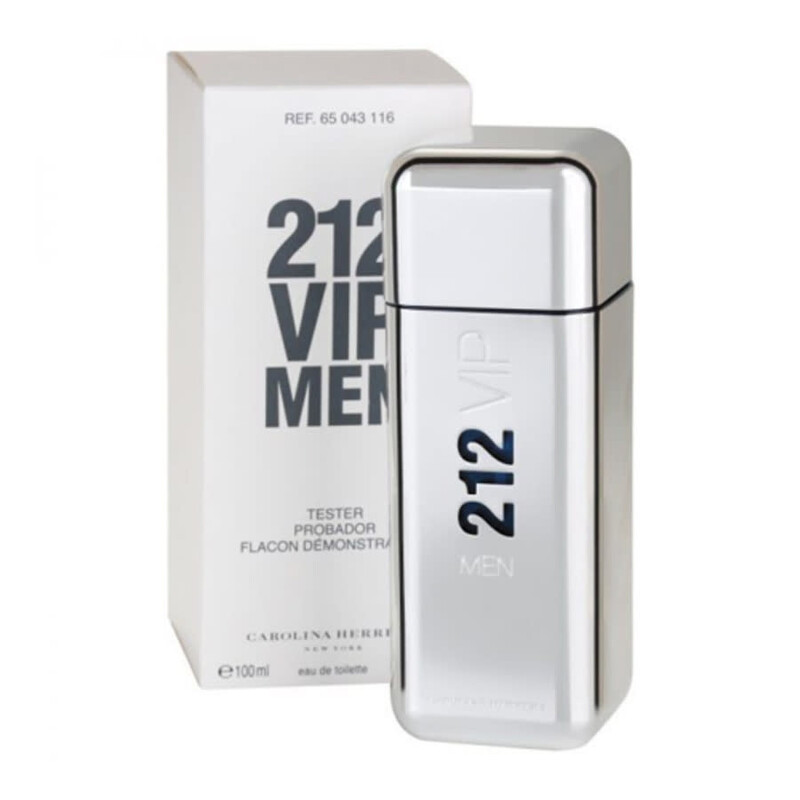 Carolina Herrera Men's 12 VIP EDT Spray Tester 3.4 oz/ 100 ml