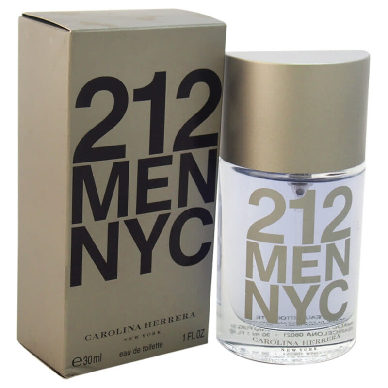 Carolina Herrera Men's 212 Nyc For Men EDT Spray 1.0 OZ Fragrances