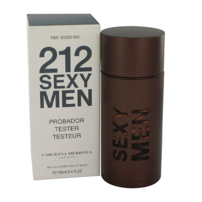Carolina Herrera Men's 212 Sexy EDT Spray 3.38 oz (Tester
