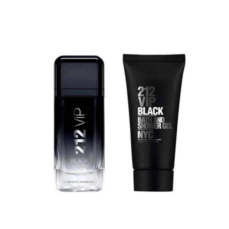 Carolina Herrera Men's 212 VIP Black Gift Set Fragrances