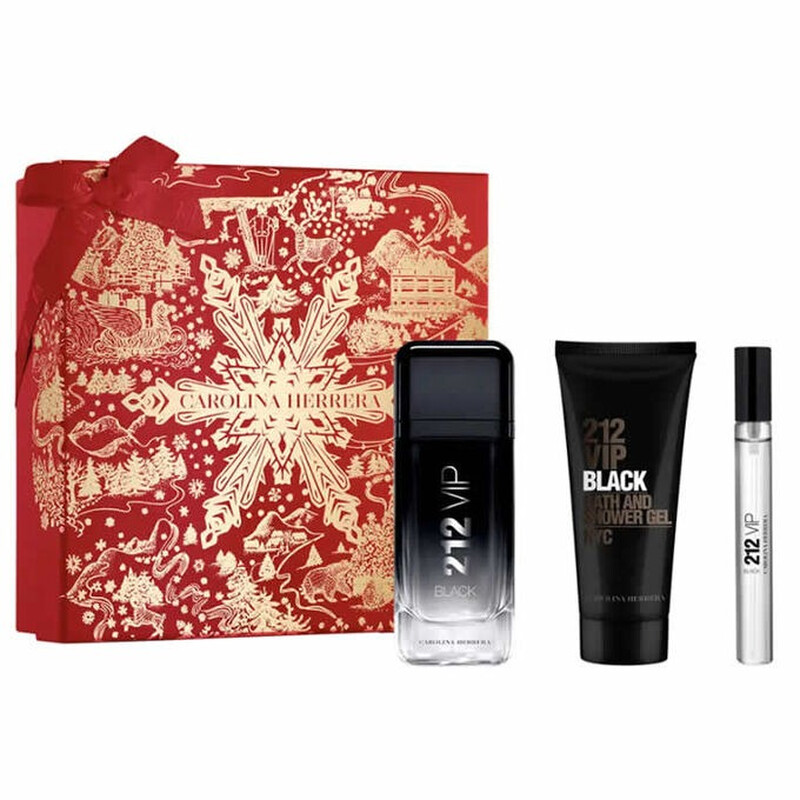V.I.P. HITS 1~4 セット Carolina Herrera Men's 212 Vip Black Gift Set Fragrances