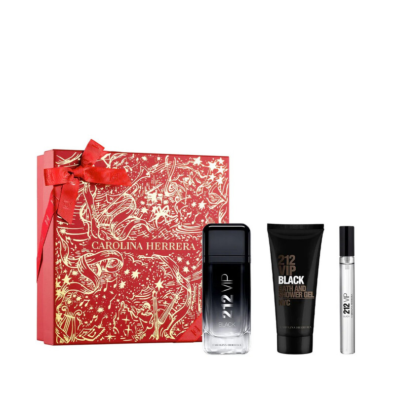 Carolina Herrera Men's 212 Vip Black Gift Set Fragrances