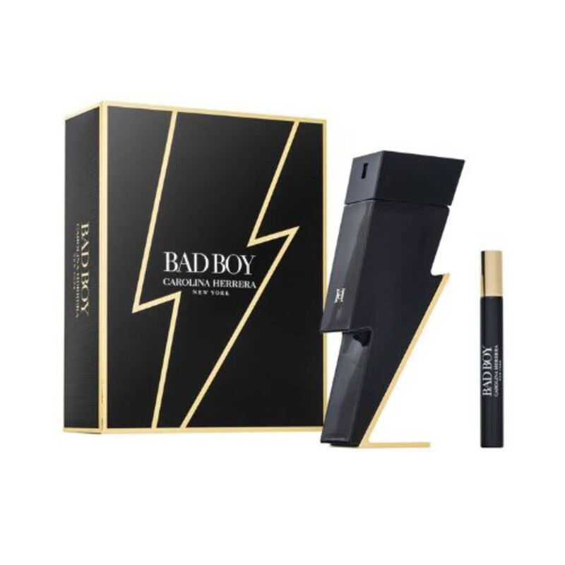 Carolina Herrera Men's Bad Boy 2pcs EDT Gift Set Fragrances