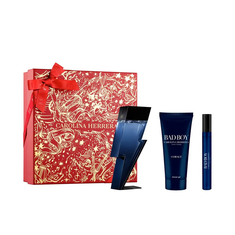 Carolina Herrera Men's Bad Boy Cobalt Gift Set Fragrances
