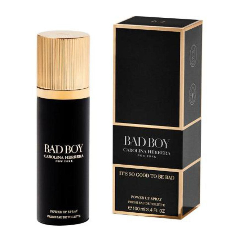Carolina Herrera Men's Bad Boy EDT Power Up Spray 3.4 oz