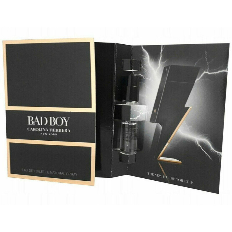Carolina Herrera Men's Bad Boy EDT Spray 0.05 oz Fragrances 8411061975558