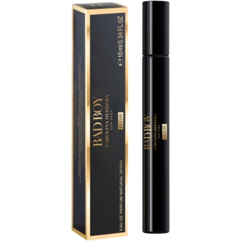 Carolina Herrera Men's Bad Boy Elixir EDP Spray 0.33 oz Fragrances 8411061106334
