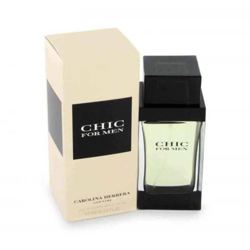 Carolina Herrera Men's Chic EDT Spray 3.4 oz Fragrances