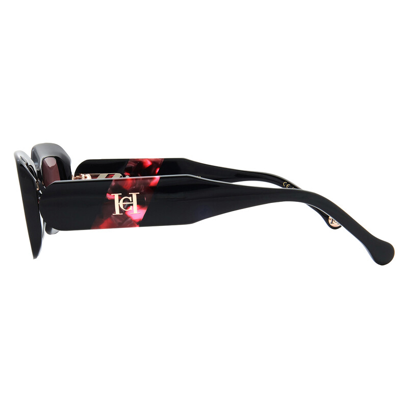 Carolina Herrera Pink Rectangular Ladies Sunglasses HER 0187  display picture 2