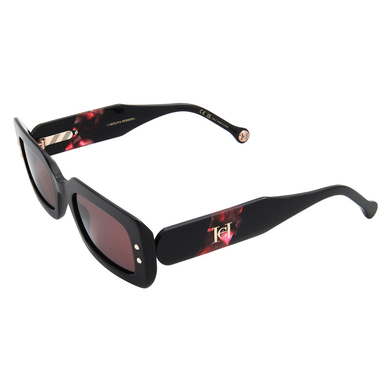 Carolina Herrera Pink Rectangular Ladies Sunglasses HER 0187  display picture 3