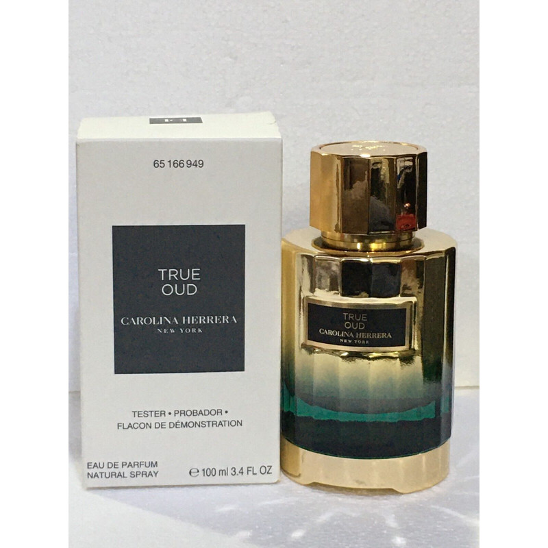 Carolina Herrera Unisex True Oud EDP 3.4 oz (Tester) Fragrances 8411061998137
