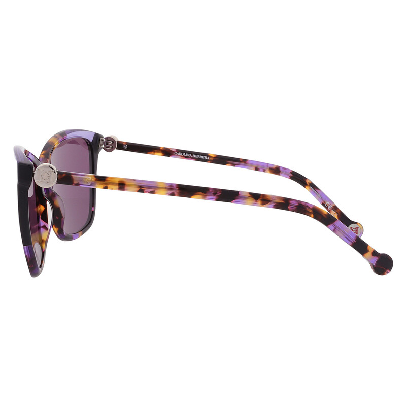 Carolina Herrera Violet Butterfly Ladies Sunglasses CH 0052  display picture 1