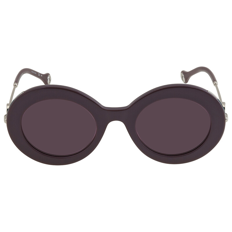 Carolina Herrera Violet Oval Ladies Sunglasses CH 0020/S 00B2/UR 51 ...