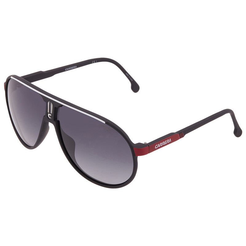 Carrera Dark Grey Shaded Pilot Unisex Sunglasses CHAMPION/N 