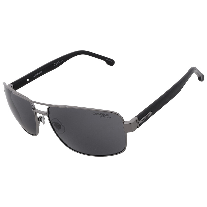 NWT Carrera CARRERA 8063/S-0KJ1 IR Sunglasses CARRERA 8063/S KJ1 IR Sunglasses Ruthenium Frame Gray Lenses  main image 4