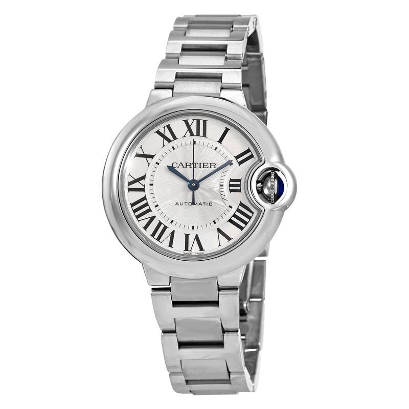 Cartier Ballon Bleu Automatic Silver Dial Ladies Watch WSBB0044