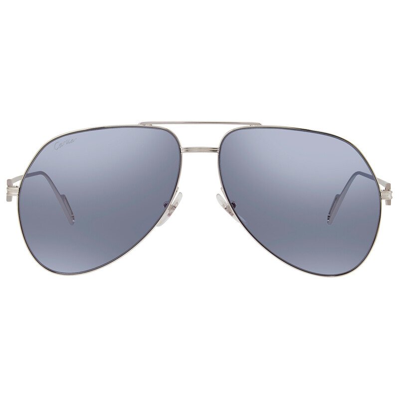 Cartier Premiere de Cartier Blue Pilot Unisex Sunglasses CT0110S