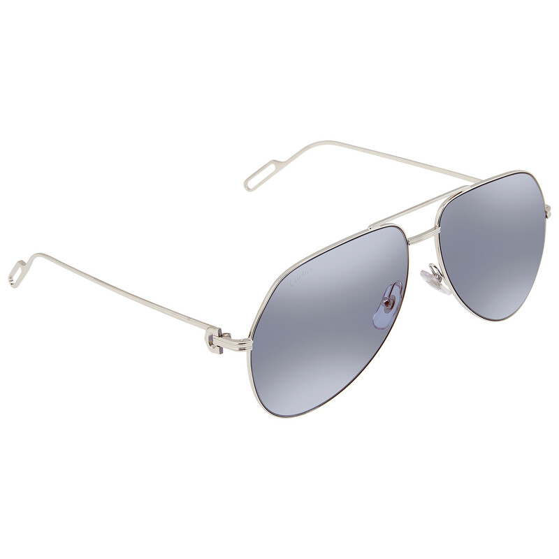 NEW CARTIER  CT0110S 006 PREMIERE DE BLUE PILOT UNISEX  SUNGLASSES Cartier Aviator Sunglasses for Men for sale - eBay main image 2